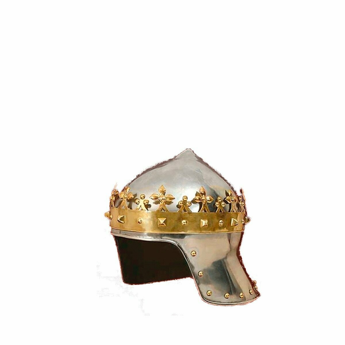 Casque avec courronne