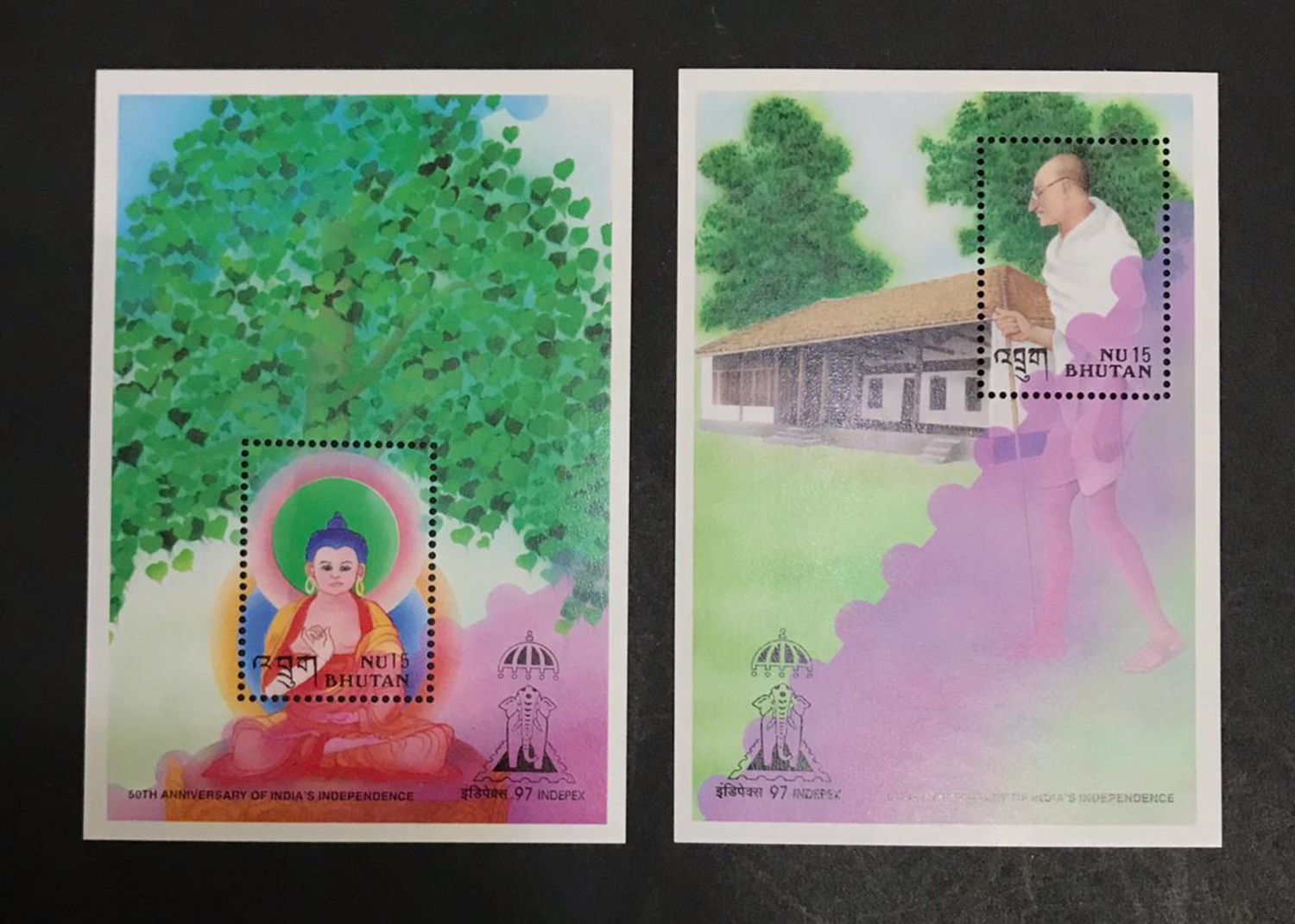 BHUTAN MINIATURE SHEETS