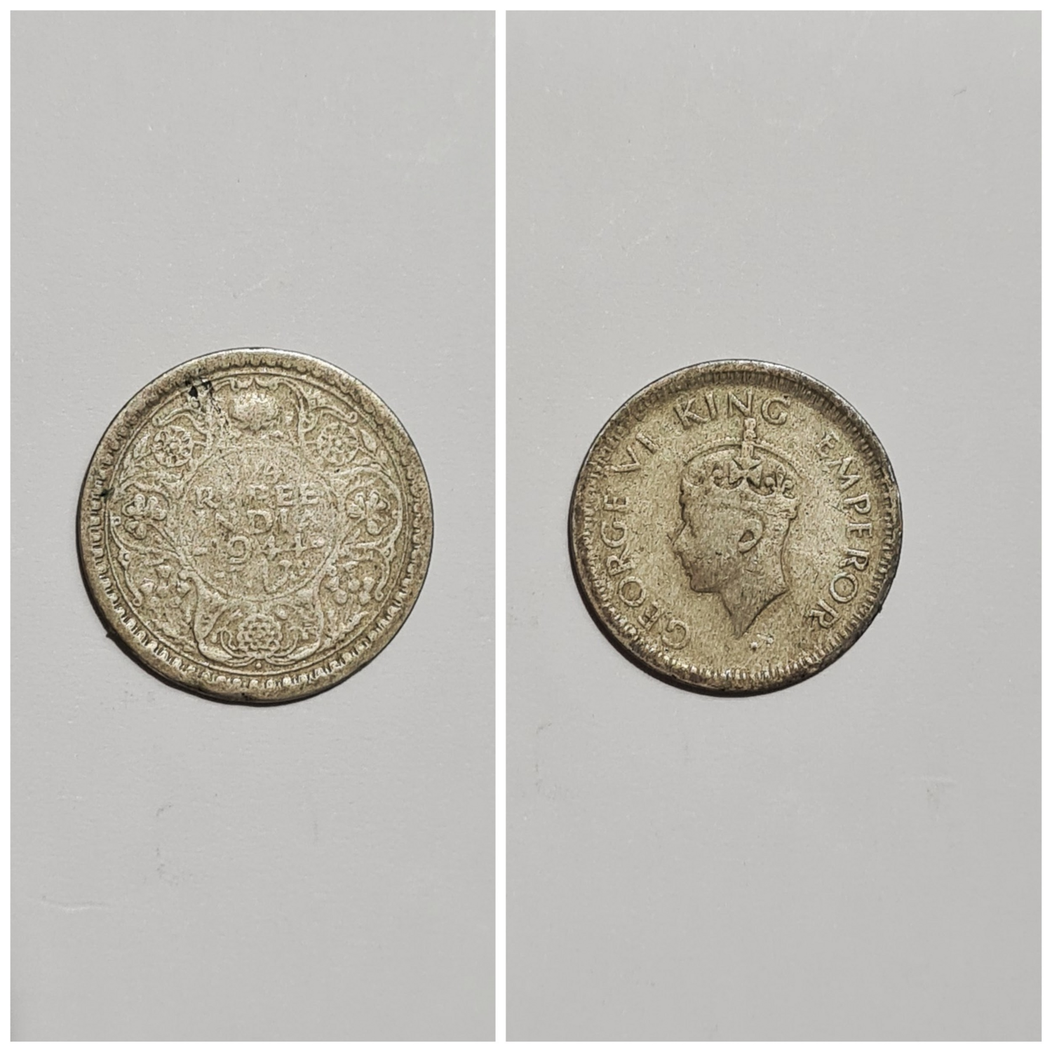 1/4 RUPEE 1944
