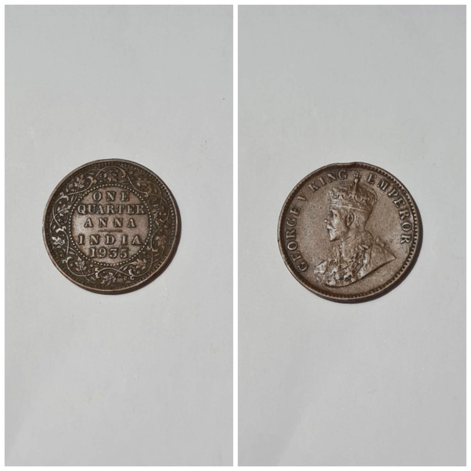 1/4 ANNA 1935
