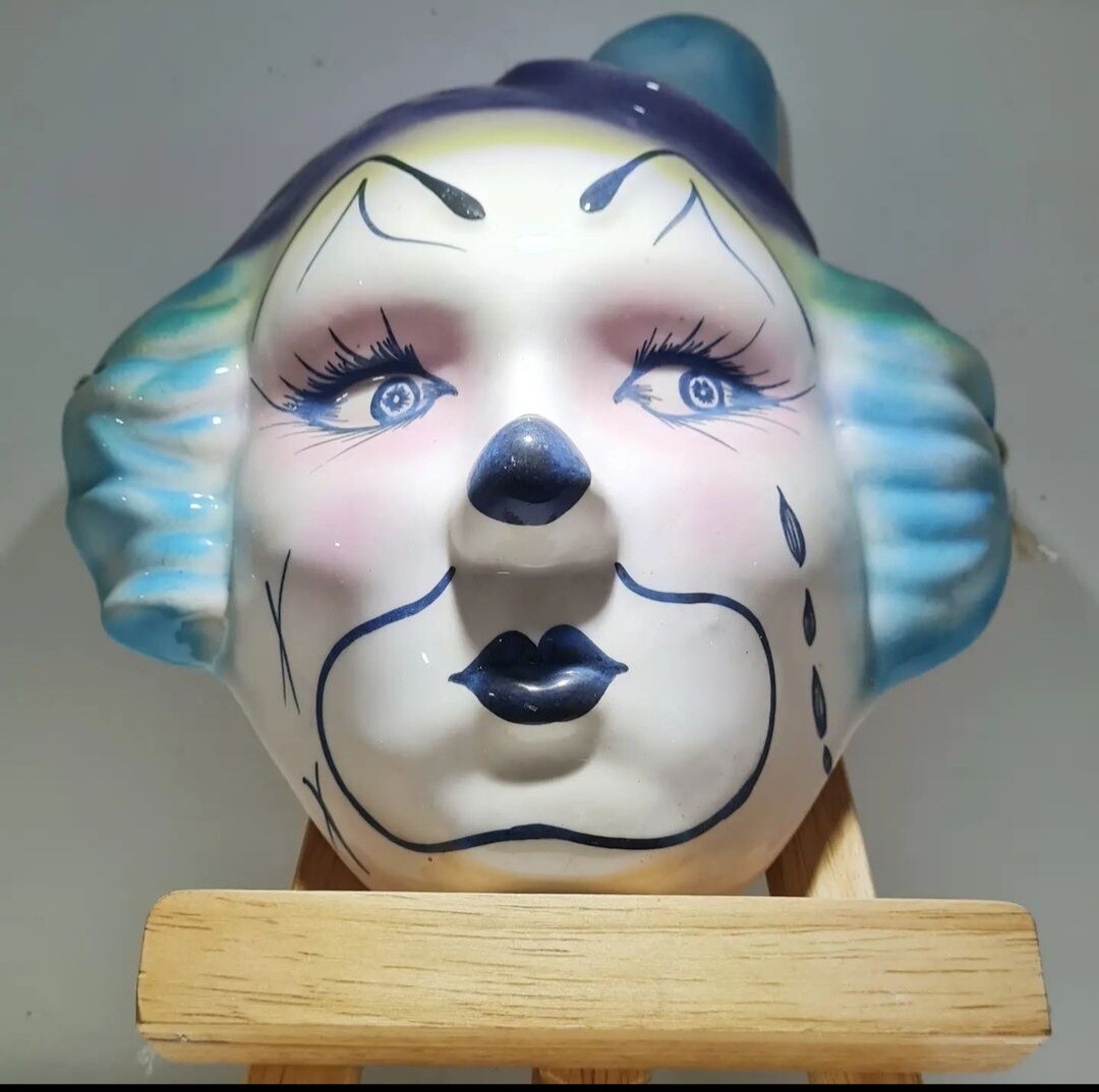 VINTAGE PORCELAIN MASK