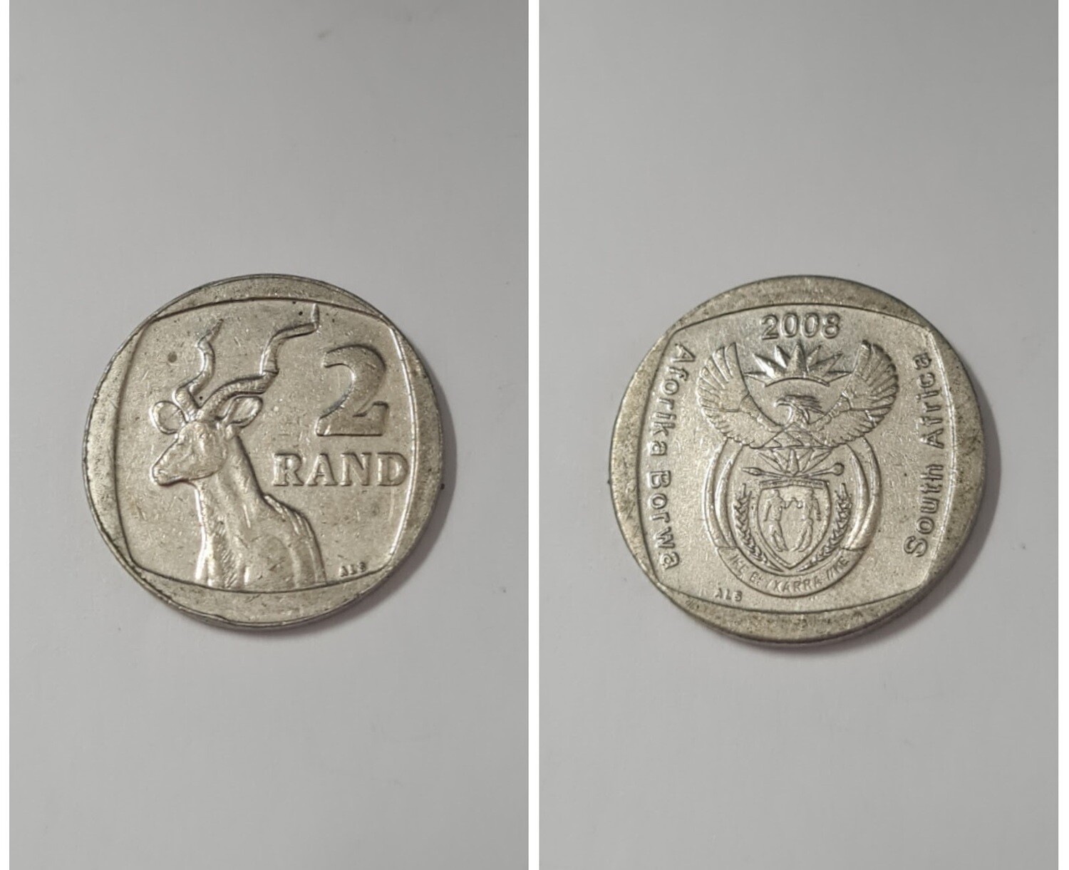 SOUTH AFRICA 2 RAND 2008