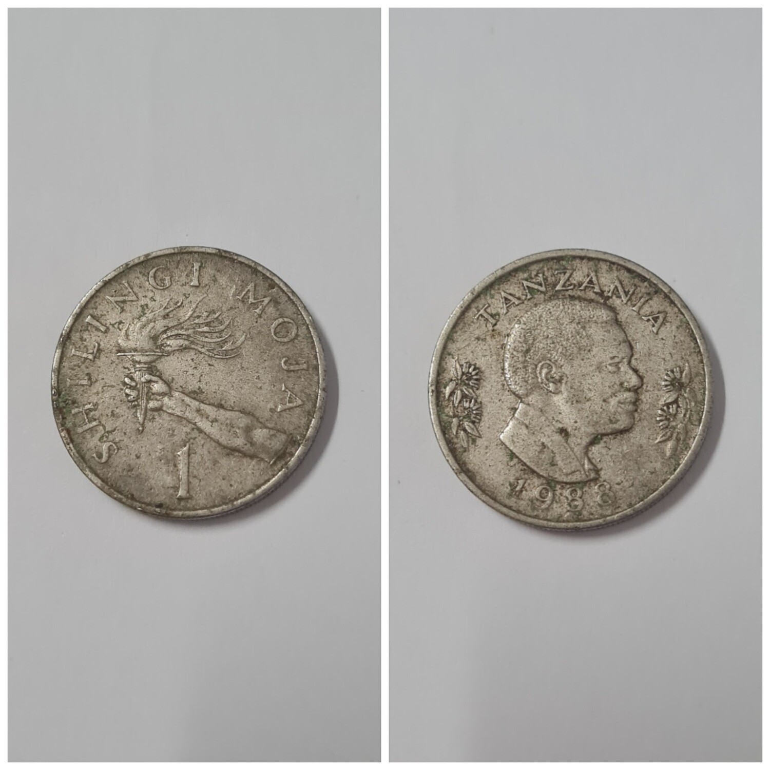 TANZANIA 1 SHILLINGI 1989