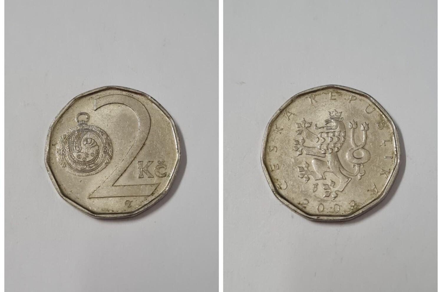 CZECH REPUBLIC 2 KORUNY 2003