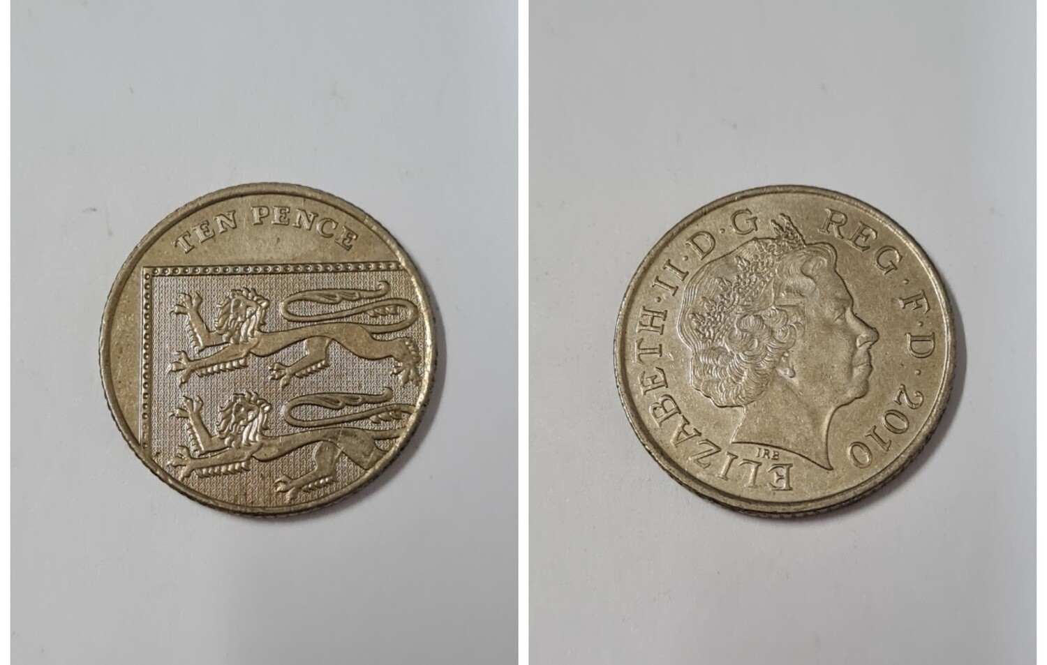 ENGLAND 10 PENCE