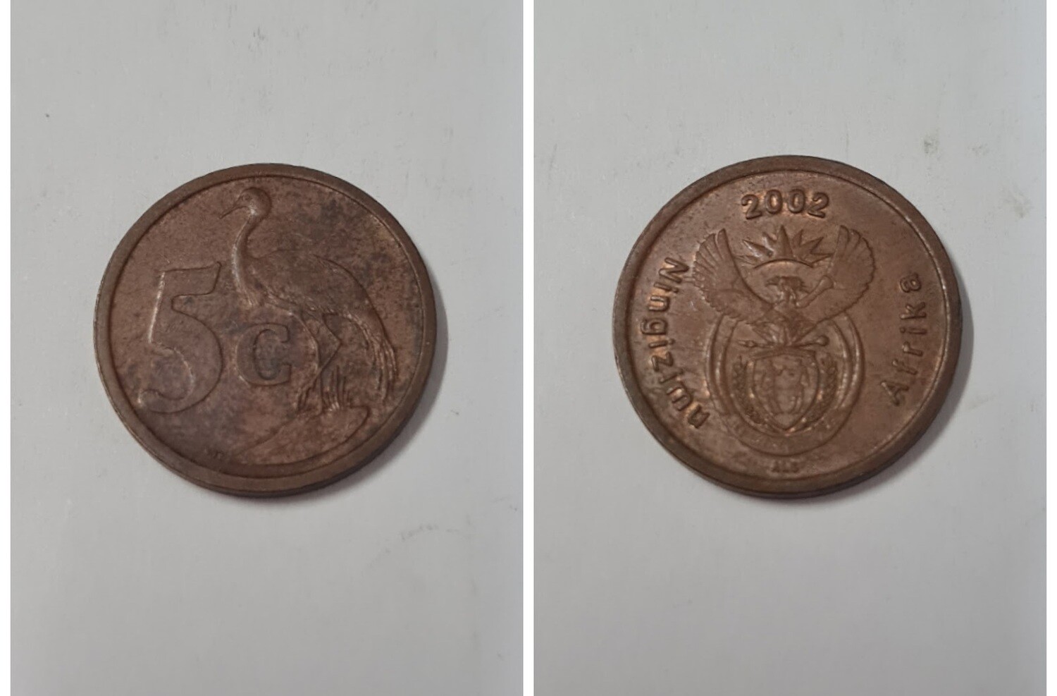 SOUTH AFRICA 5 CENT