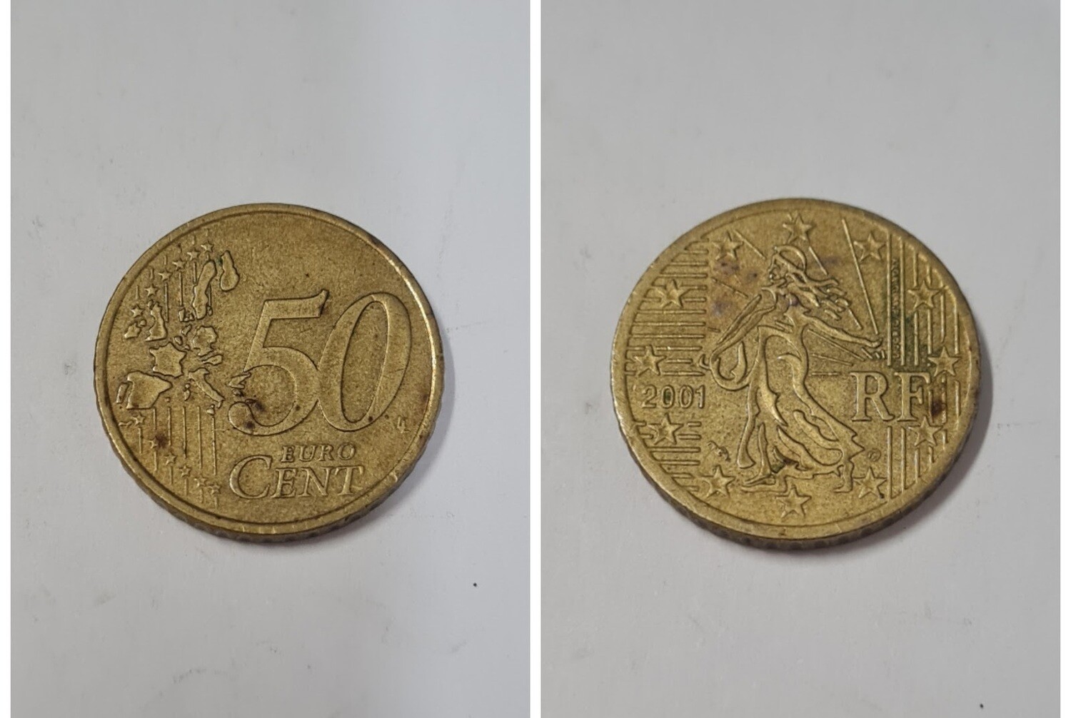 FRANCE 50 EURO CENTS