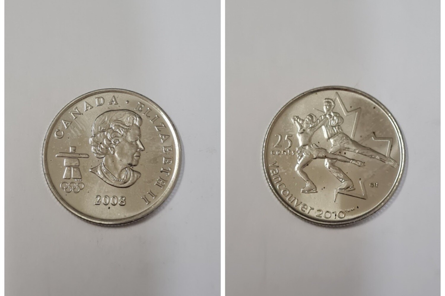 CANADA 25 CENTS 2008