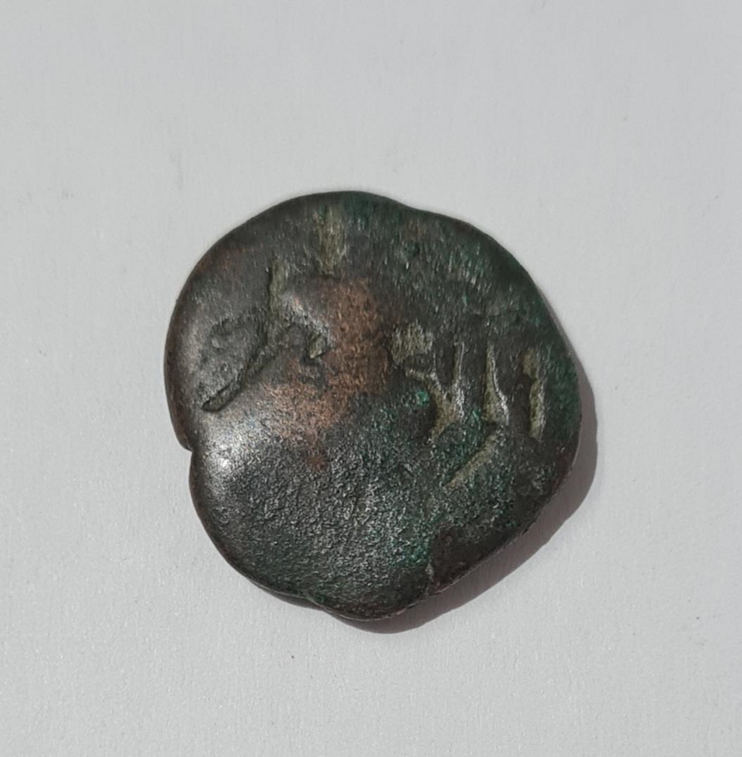 INDIA-KASHMIR UTPALA DYNASTY-NANDHI GUPTA  Copper