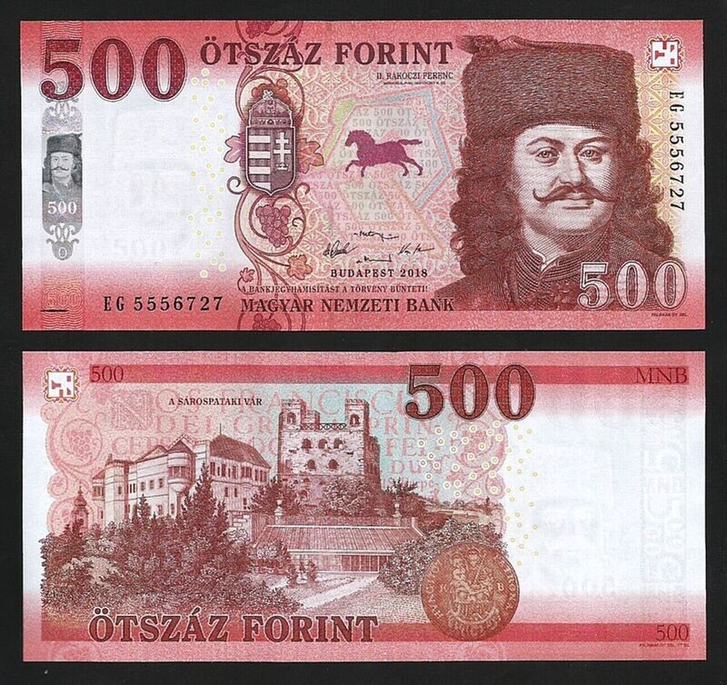 HUNGARY 500 FORINT