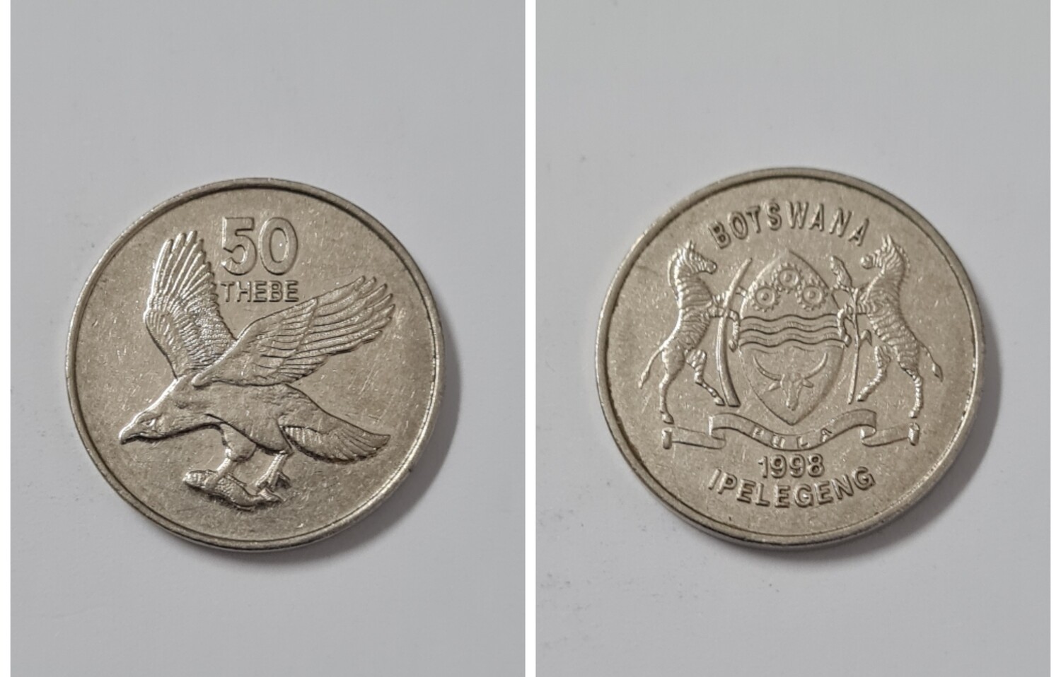 BOTSWANA 50 THEBE 1998