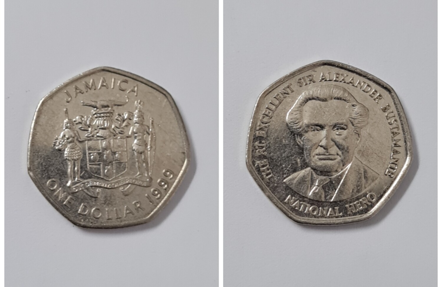 JAMAICA 1 DOLLAR 1999