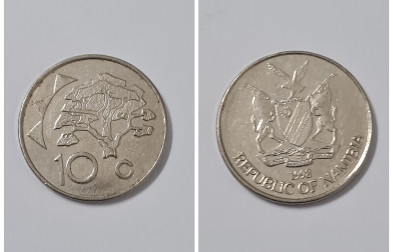 NAMIBIA 10 CENTS 1998