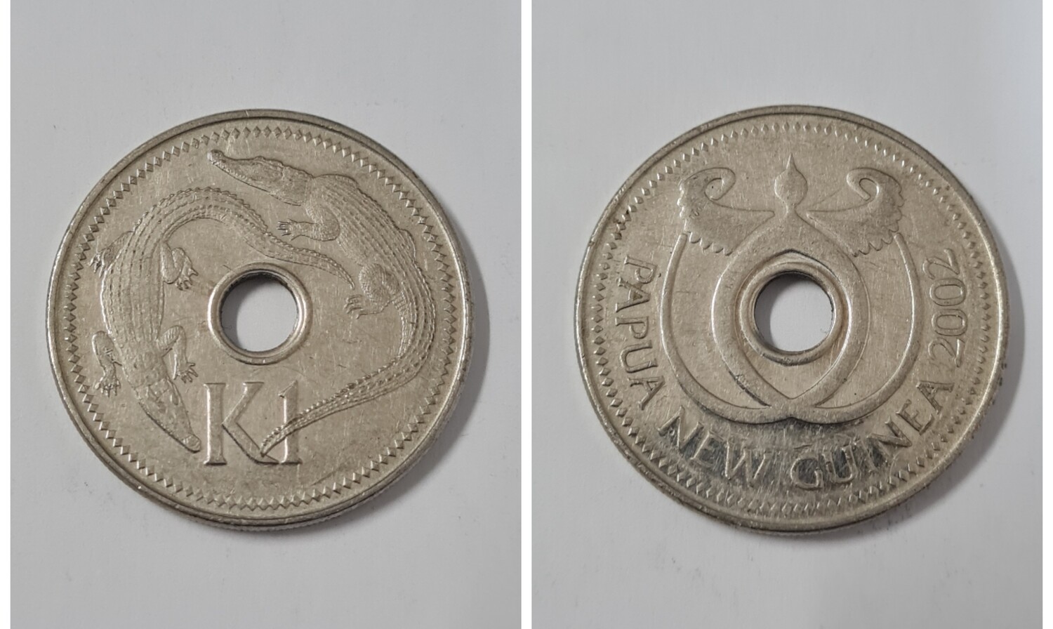 PAPUA NEW GUINEA 1 KINA 2002