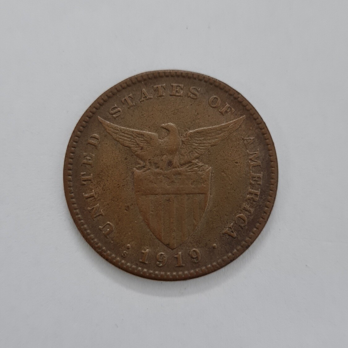 One Centavo Philippines 1919