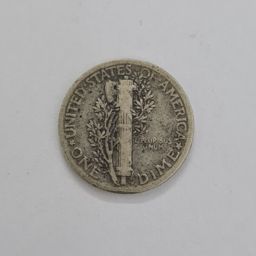 1 DIME &quot;MERCURY DIME&quot;-UNITED STATES-1929