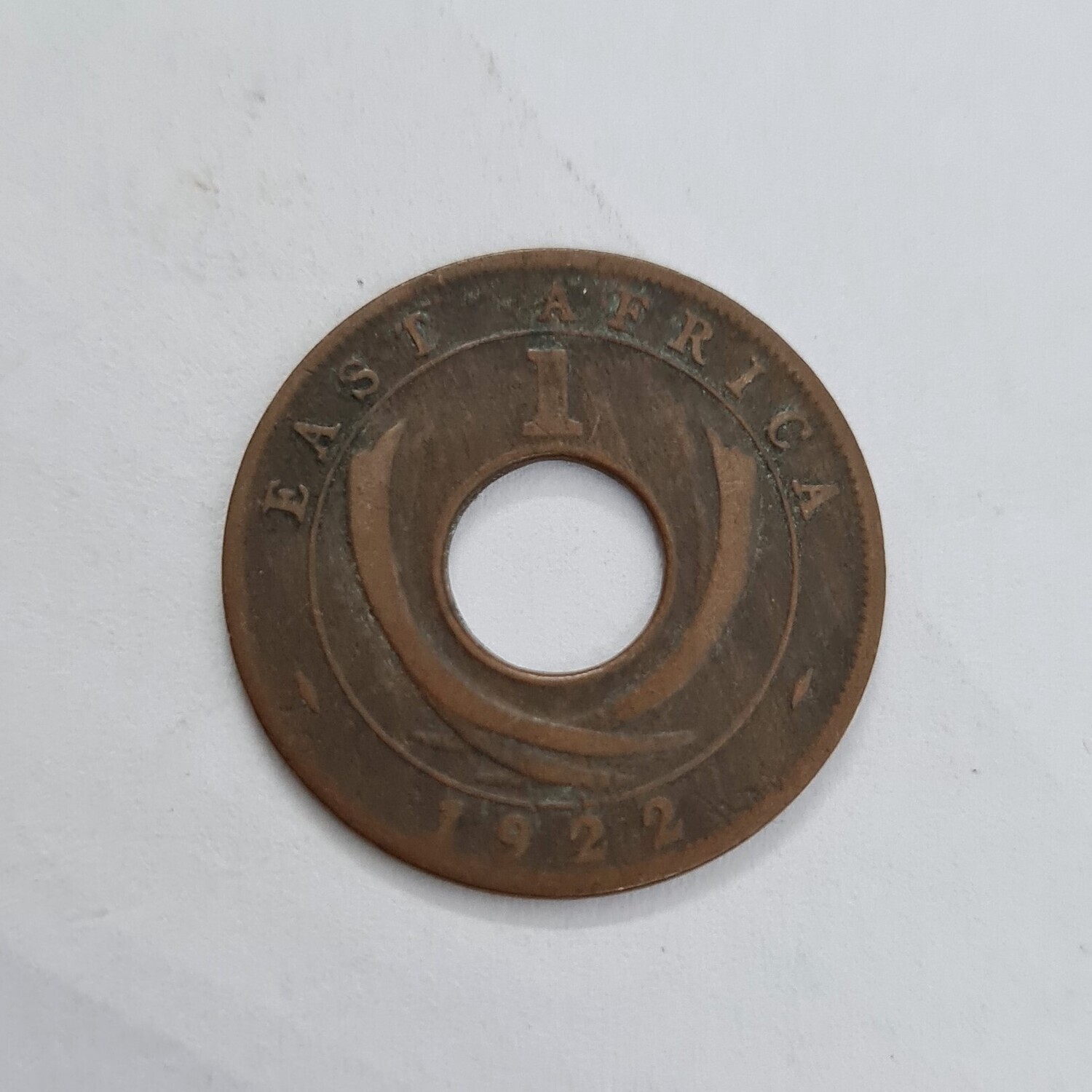 EAST AFRICA-1 CENT-GEORGE V-1922