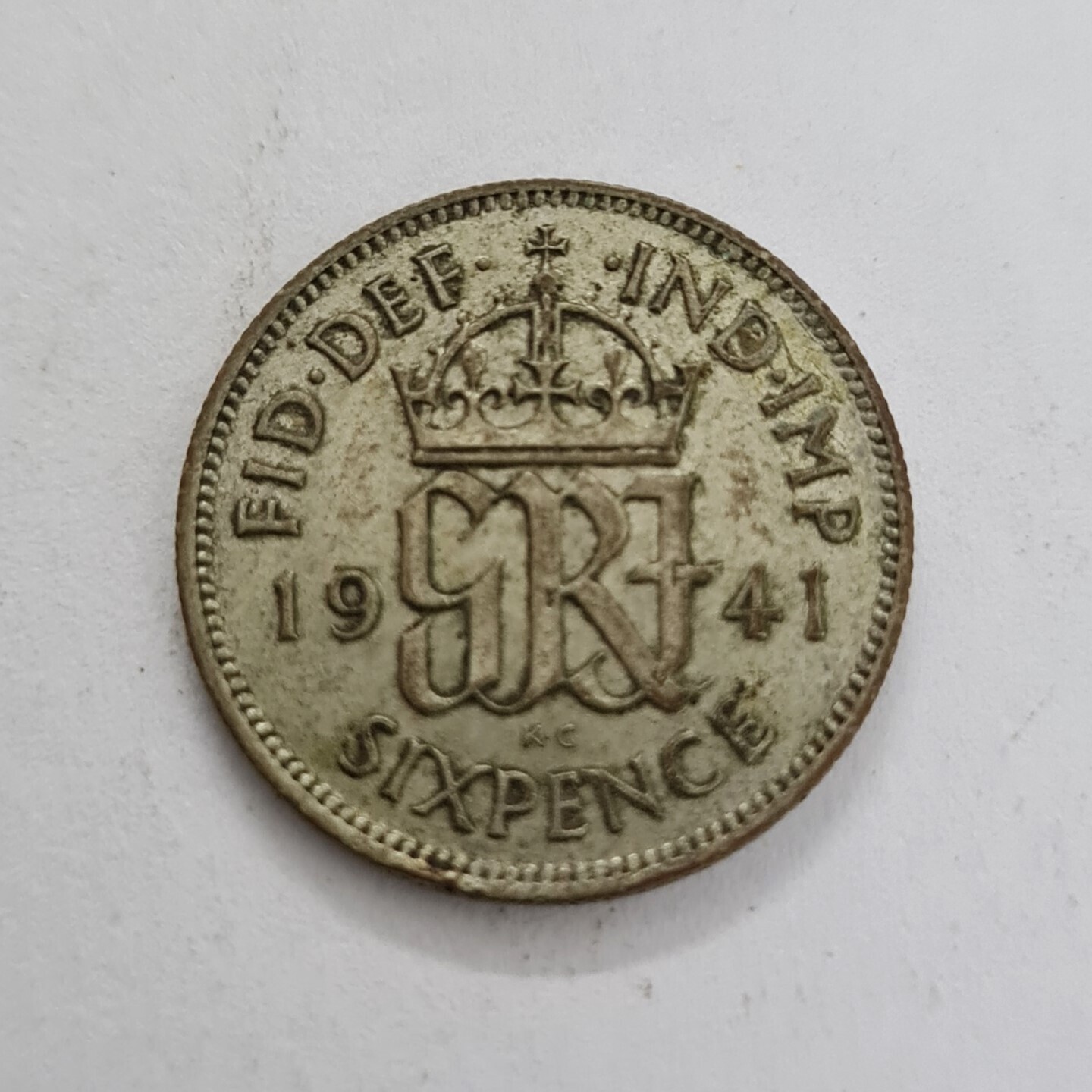 UNITED KINGDOM-6 PENC- GEORGE VI-1941