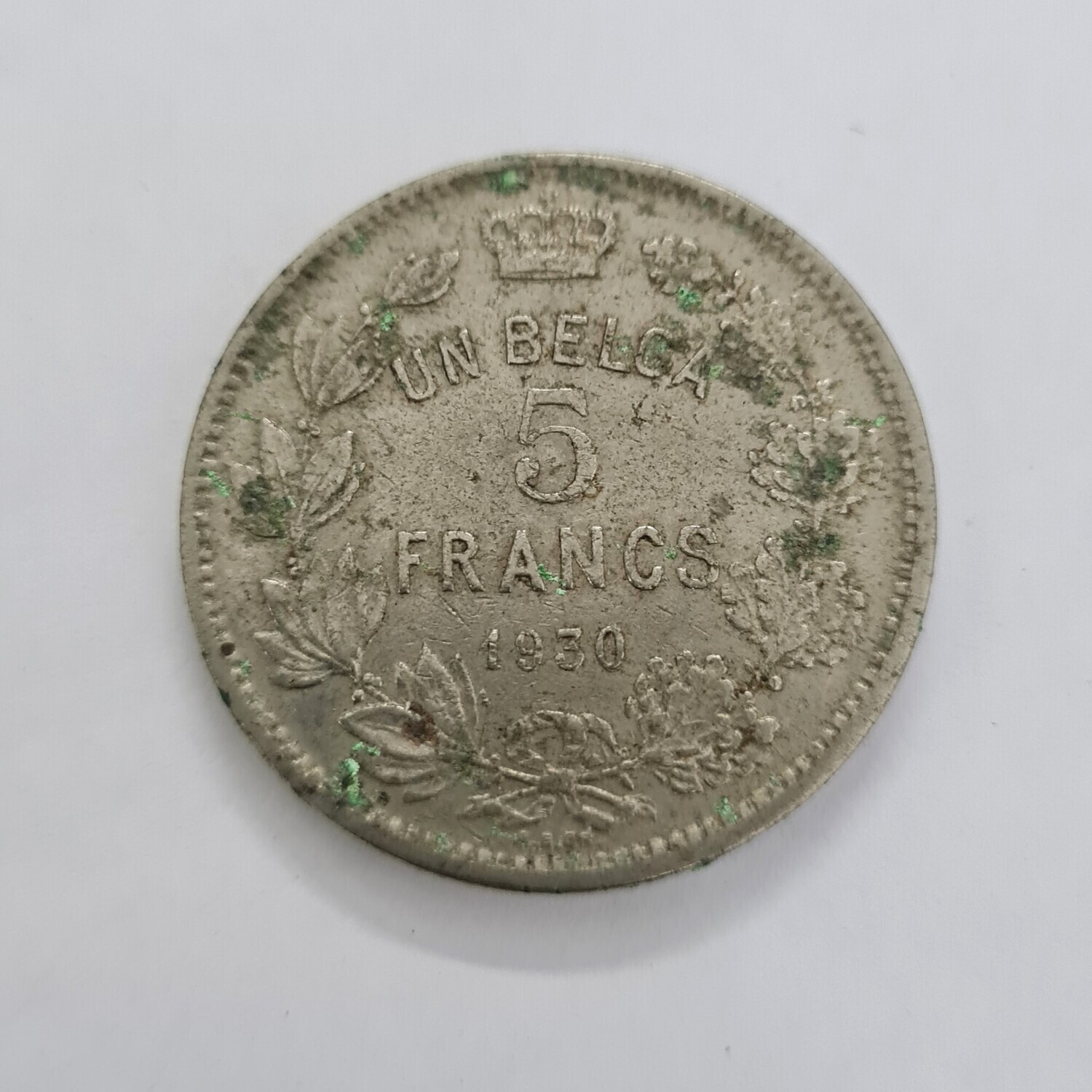 BELGIUM-5 FRANCS-1930