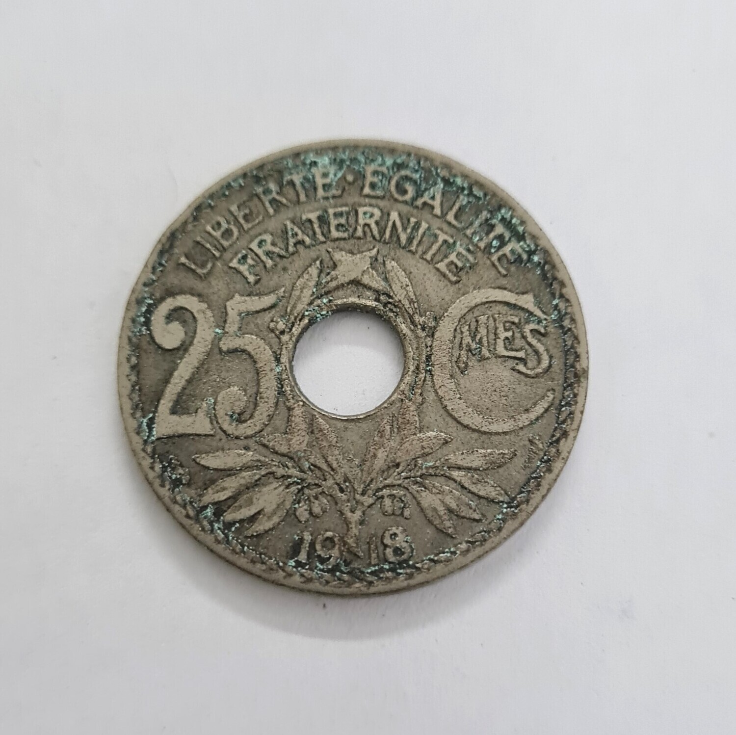 FRANCE-25 CENTIMES-1918