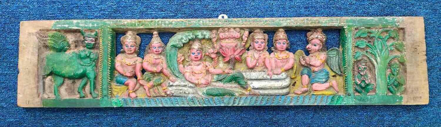 ANANTHASAYANAM-WOODEN CARVING