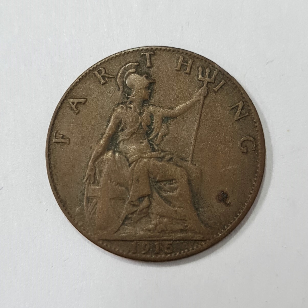 UNITED KINGDOM-1 FARTHING-GEORGE V