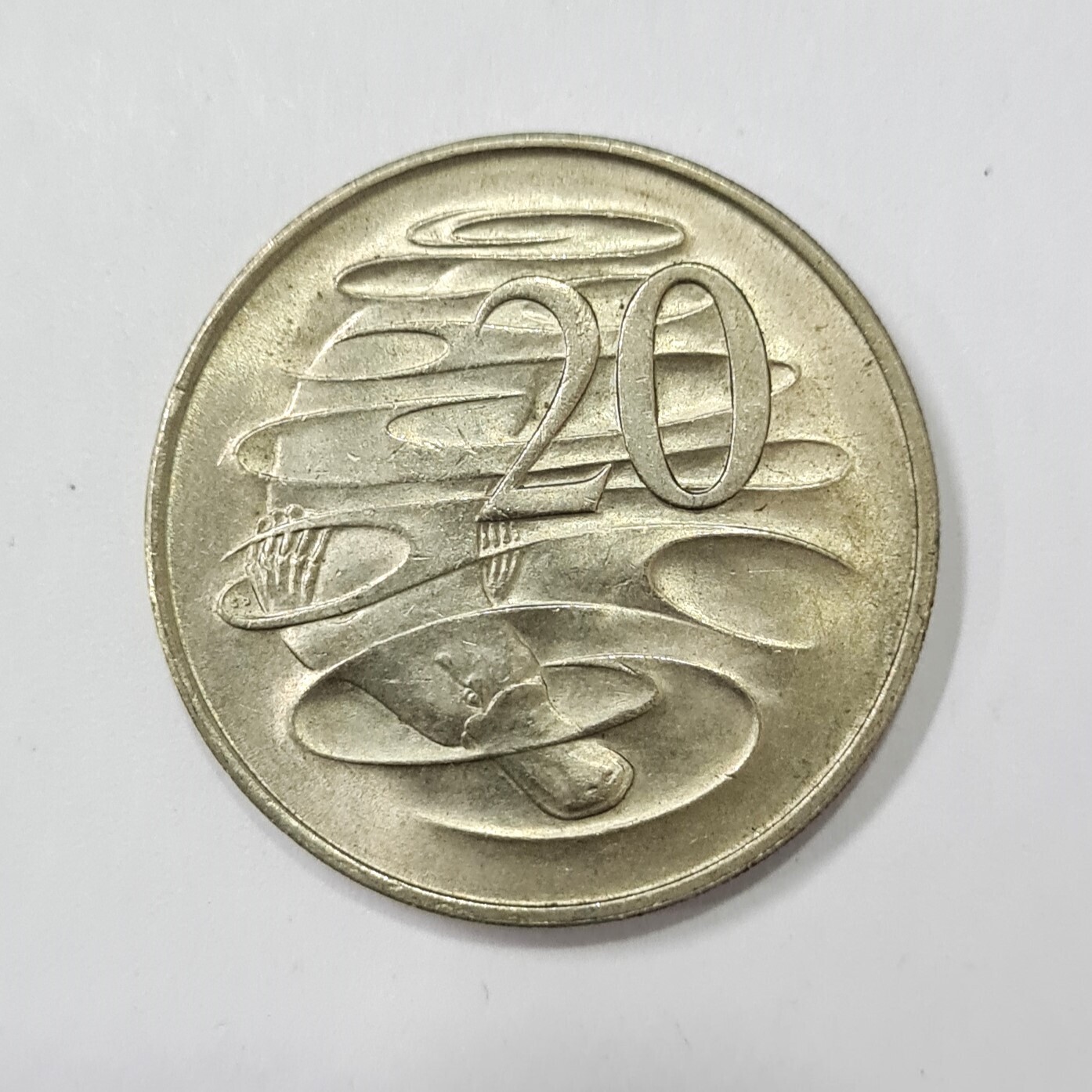 AUSTRALIA-20 CENT-ELIZABETH II