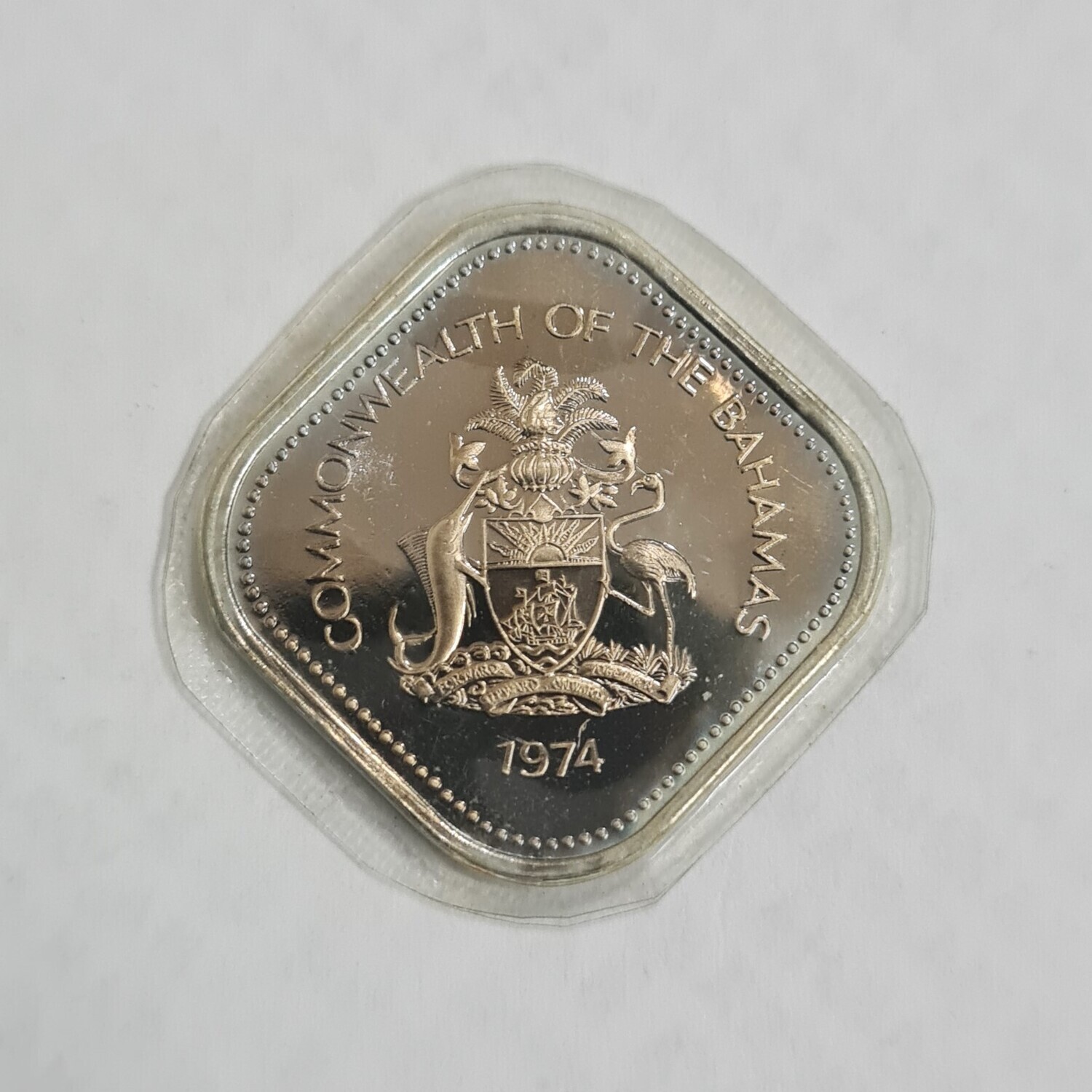 THE BAHAMAS-15 CENTS-1974