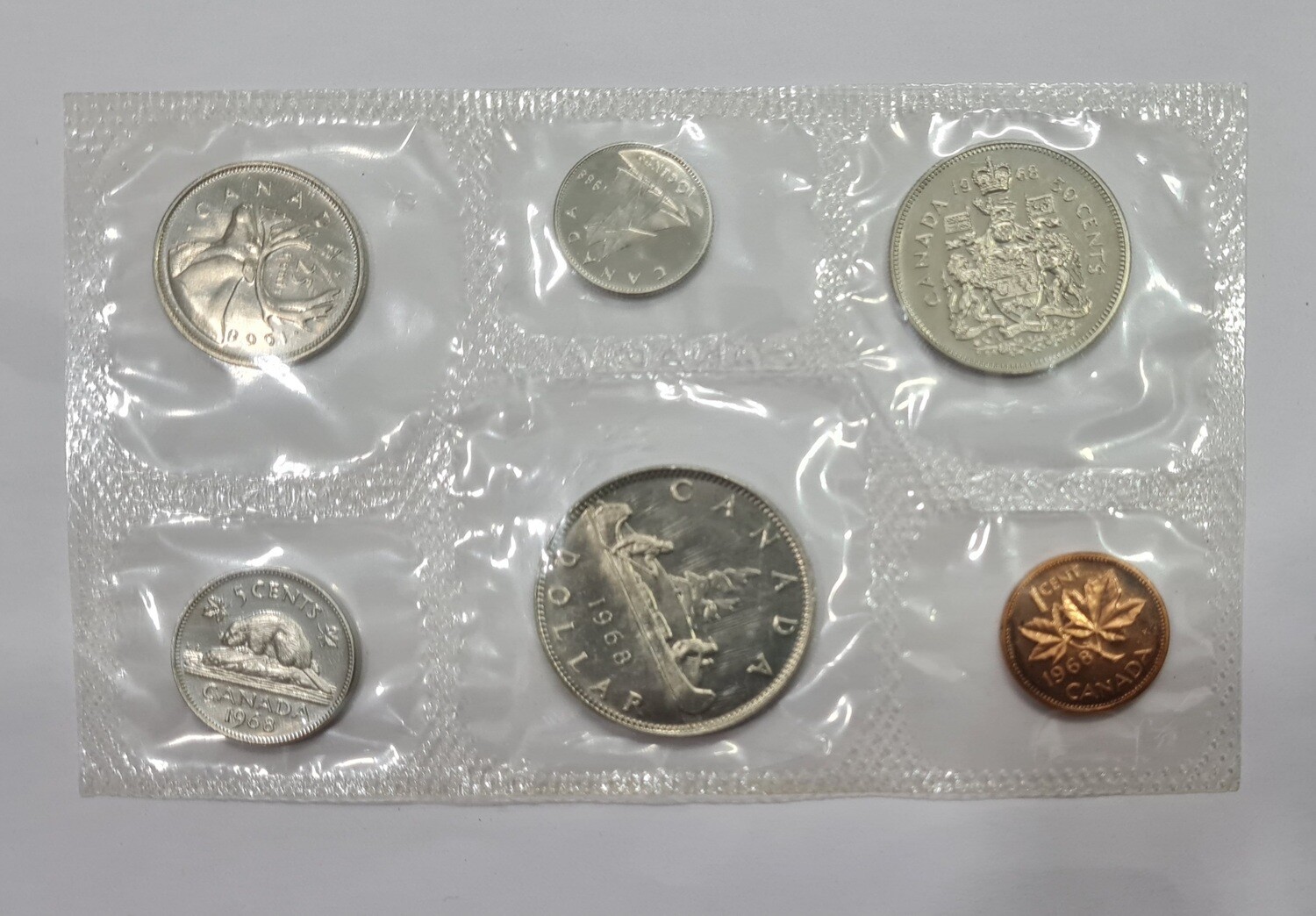CANADA UNC SET 1968