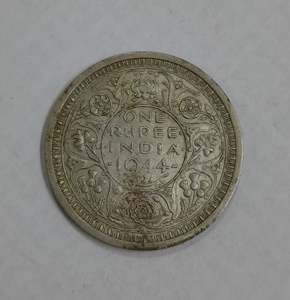 GEORGE VI- ONE RUPEE 1944