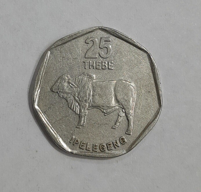 BOTSWANA 25 THEBE 1998