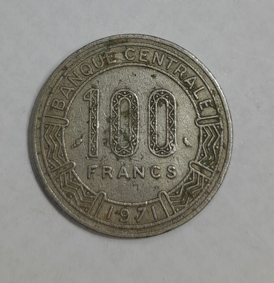 CAMEROON 100 FRANCS 1971