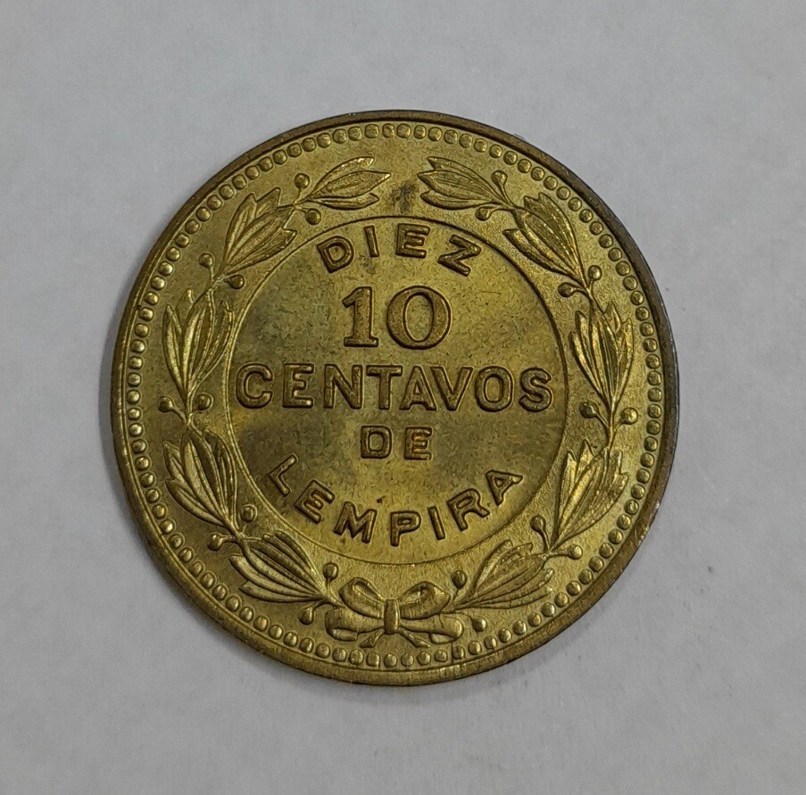 HONDURAS 10 CENTAVOS 1976