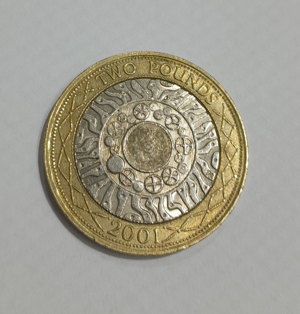 UNITED KINGDOM 2 POUNDS 2001