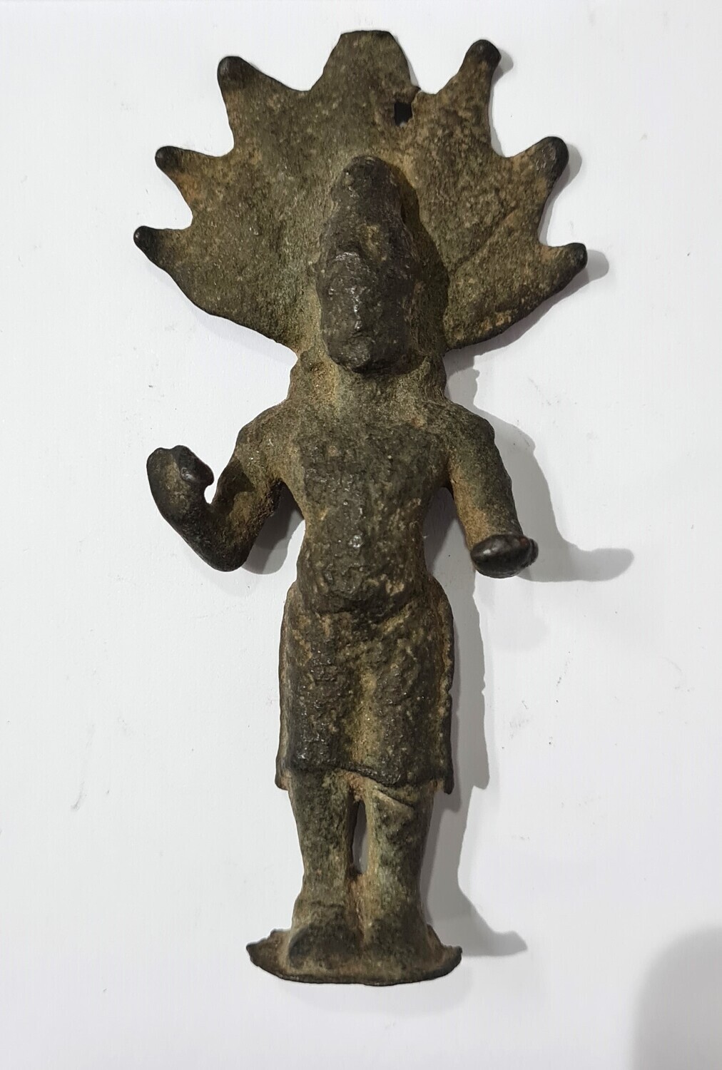 OLD ANTIQUE BRONZE FIGURE