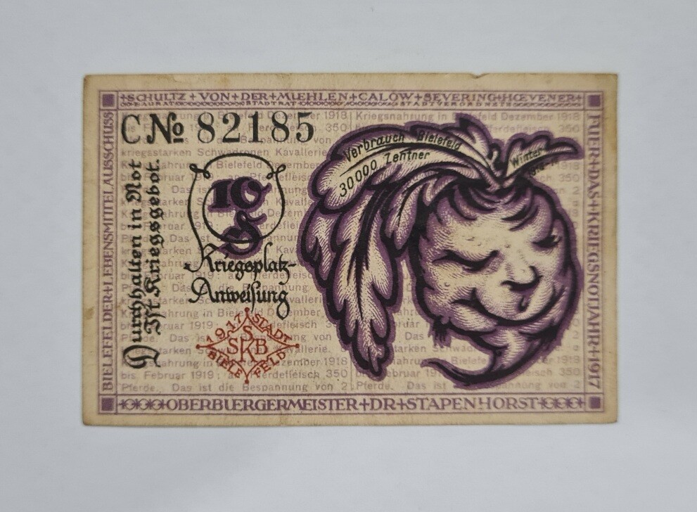 CITY OF BIELEFELD(NOTGELD)  10 PFENNIG 1919