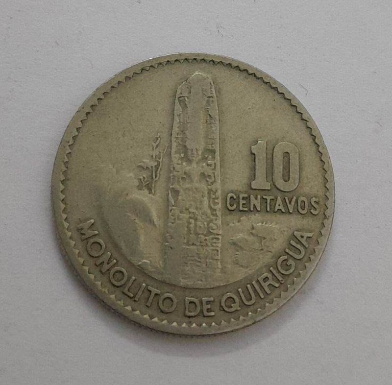 GUATEMALA 10 CENTAVOS 1969