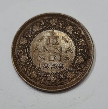 BRITISH INDIA 1/12 ANNA 1939