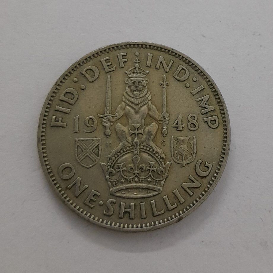 UNITED KINGDOM 1 SHILLING 1948