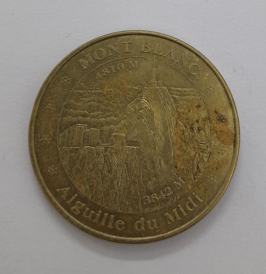 MONT BLANC AIGUILLE DU MIDI TOKEN