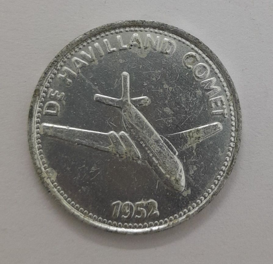 DE HAVILLAND COMET TOKEN