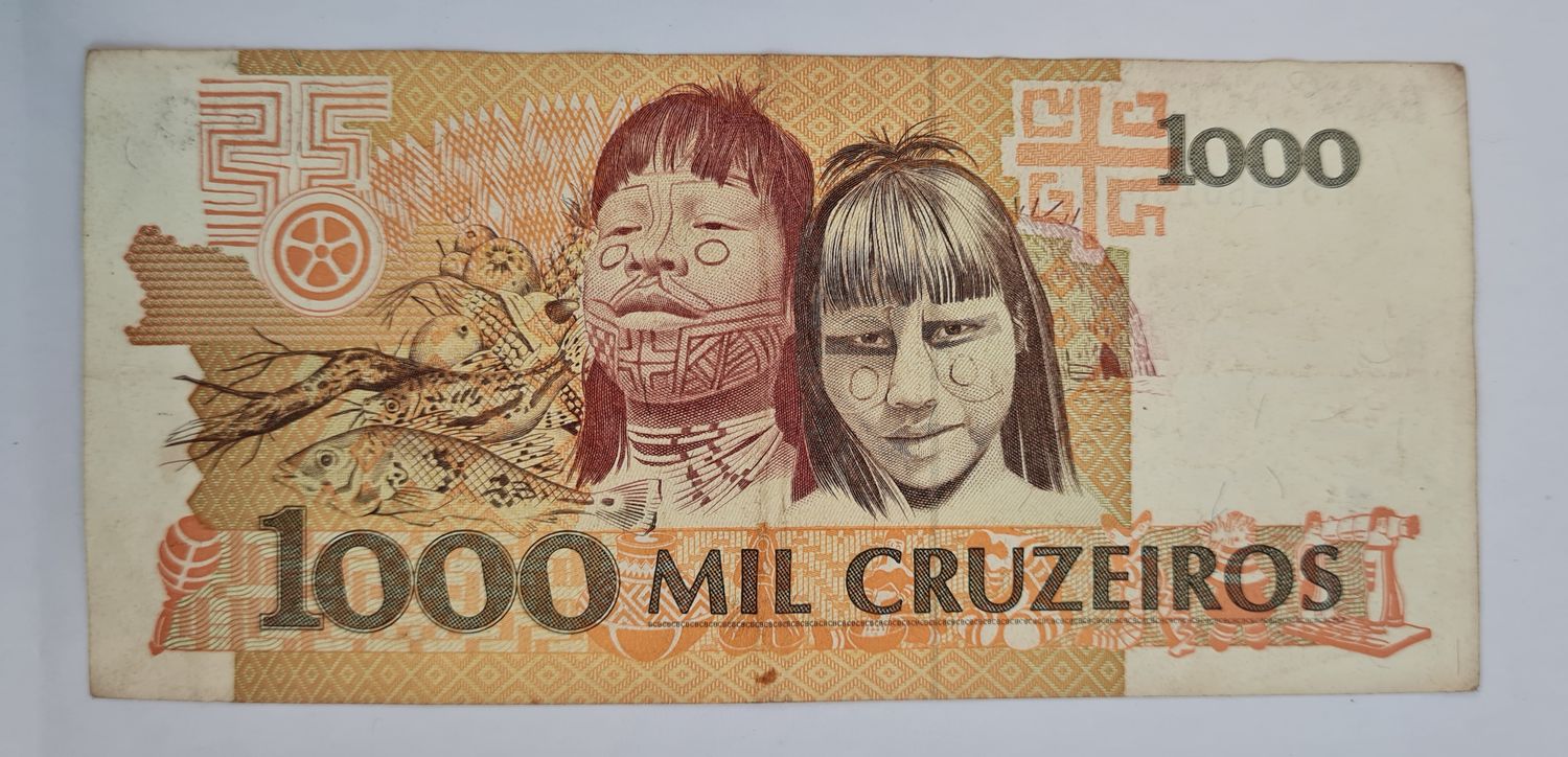 BRAZIL 1000 CRUZEIROS