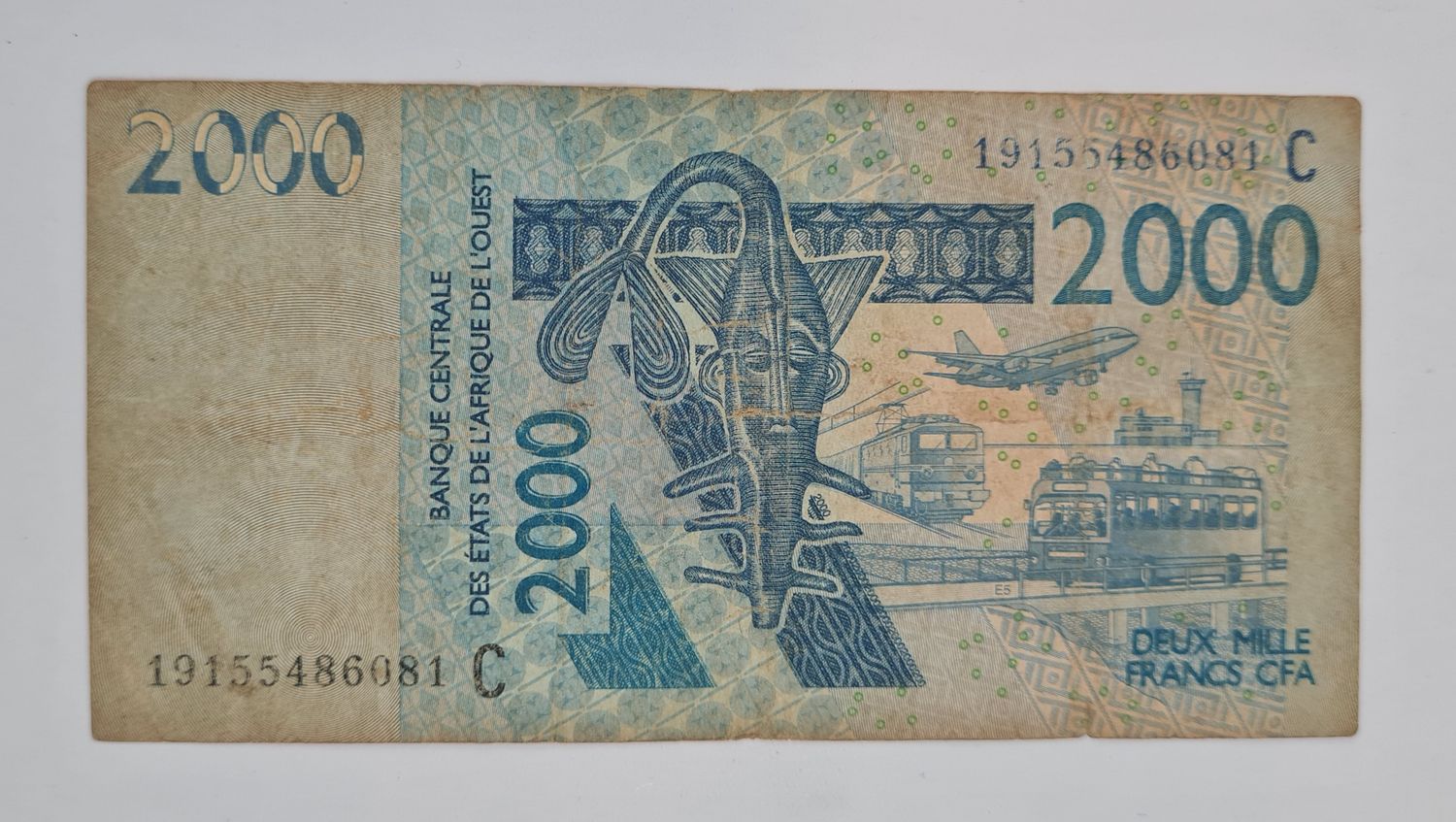 BURKINA FASO 2000 FRANCS