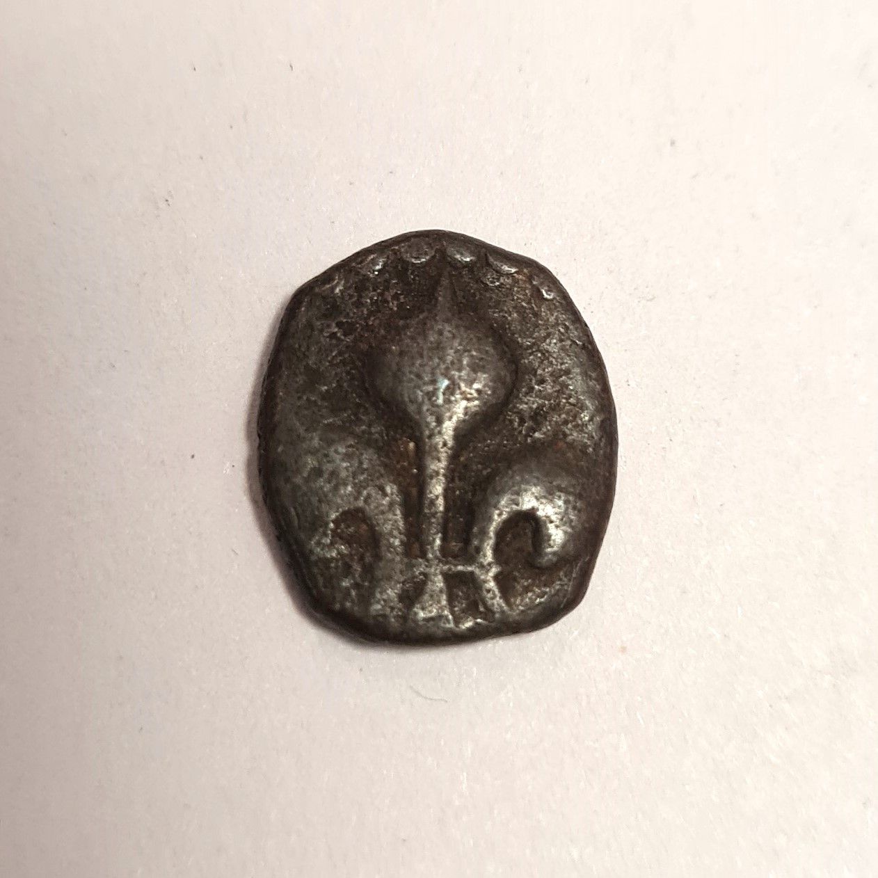 FRENCH INDIA 1/2 DOUDOU PONDICHERRY MINT