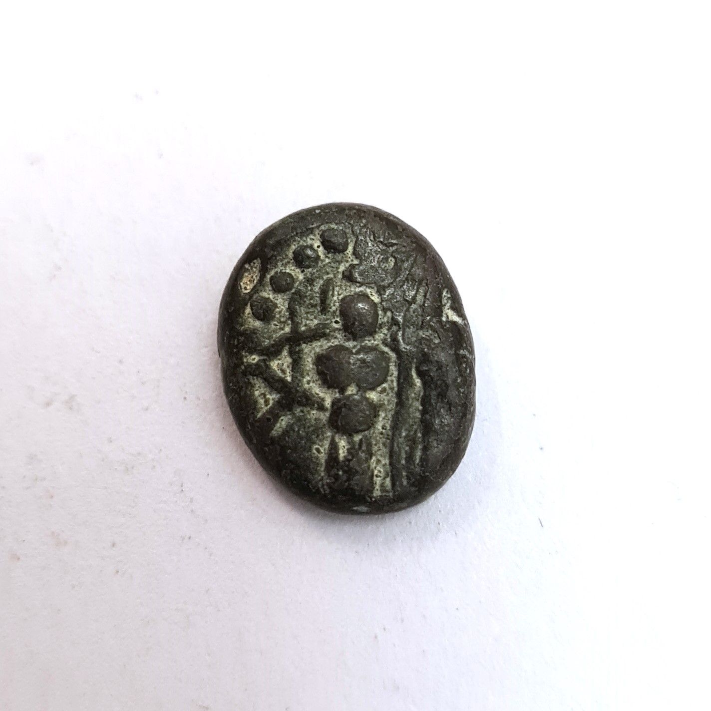 PRINCELY STATE OF SIVA GANGA-COPPER CASU