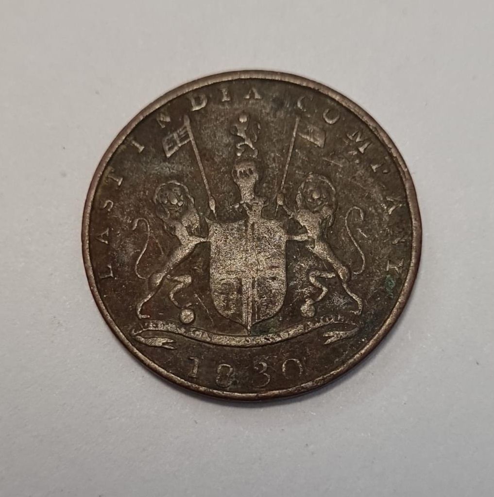 BOMBAY PRESIDENCY 1/4 ANNA 1830