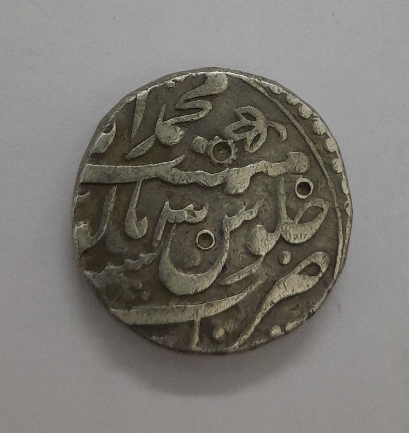 MUGHAL EMPIRE-1 RUPEE, ALAMGIR II, MUHAMMADABAD MINT