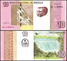 ANGOLA 10 KWANZAS UNC