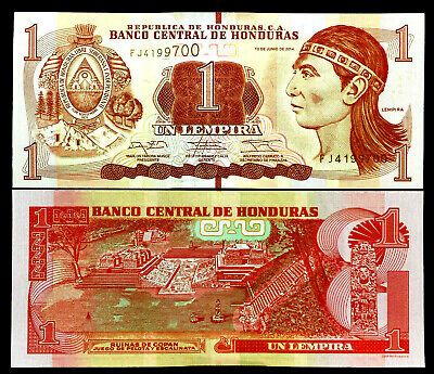 HONDURAS 1 LEMPIRA UNC