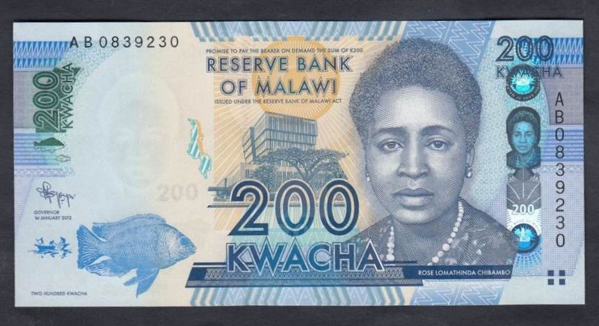MALAWI 200 KWACHA